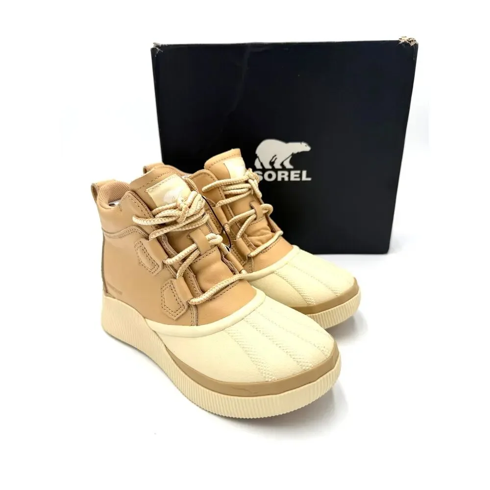 New! Sorel Women's Out N About IV Classic Waterproof Boot - Ceramic/Honey - 6